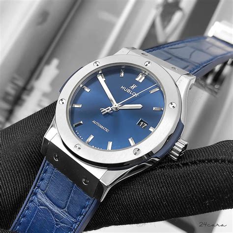 люкс реплика Hublot Classic Fusion steel blue 42 and 45 mm AAA+.